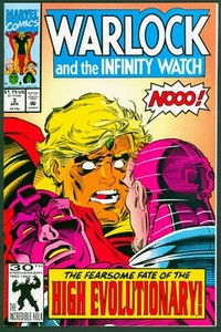 Warlock and the Infinity Watch 3 NM+ 9.6 Thanos Marvel 1992 - Picture 1 of 3