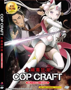 DVD ANIME COP CRAFT Vol.1-12 End + SP Reg All ENGLISH DUBBED - Picture 1 of 3