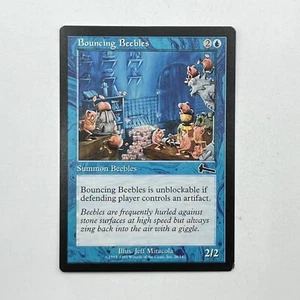Magic The Gathering MTG Bouncing Beebles - Exodus - EX Authentic & Official - Picture 1 of 2