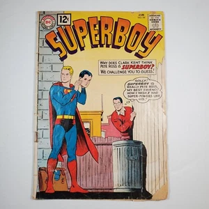 DC Comics Superboy #94 GD 1962 Key Issue 1st Appearance Superboy Revenge Squad - Picture 1 of 13
