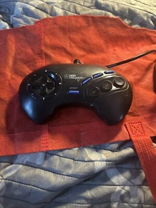 High Frequency Turbo Sega Genesis Controller with 6 Actual Buttons 3 Turbo 3 Reg - Picture 1 of 3