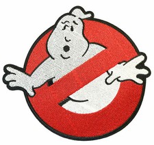 GHOSTBUSTERS NO GHOSTS LARGE JACKET Embroidered 7" Patch-USA Mailed(GBPA-02)