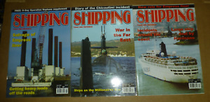 Shipping Today and Yesterday Magazine X3 June & December from 2004 & April  2005