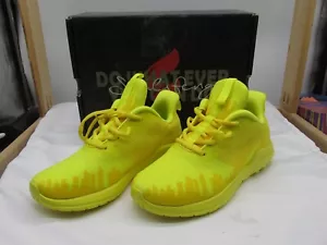 Soulsfeng West Bay Yellow Unisex Knitted Sneakers Running Shoes Men's 5.5 Wms 7 - Picture 1 of 10