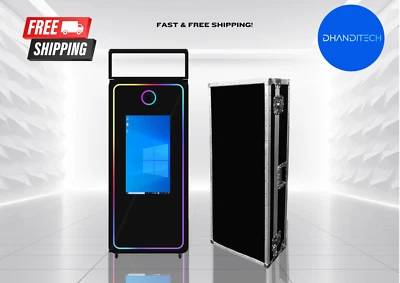 Photobooth specchio magico 70" con pannello 43" con flight case e tutti gli accessori  - Immagine 1 di 4