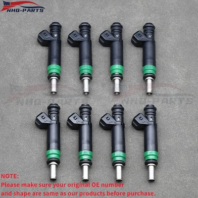 8PCS Fuel Injectors For BMW 550i 650i 650Ci 745i 750i 750Li X5 4.4L 4.8L 7525721 - Image 1 of 4
