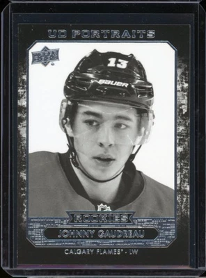 2014 Upper Deck "rookie portraits" JOHNNY GAUDREAU rc - Image 1 of 2