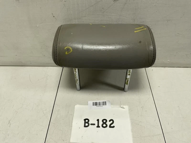 Volkswagen Touareg 2005 asiento central trasero reposacabezas OEM + cuero gris Foto 1 de 4