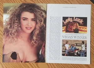 Playboy PIN UP / PICTORIAL ONLY - Playmate CORINNA HARNEY Aug, 1991 7 Pgs - Picture 1 of 1