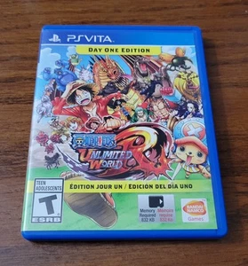 PlayStation Vita PSVita Game One Piece Unlimited World Red - Picture 1 of 3