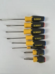 Dewalt Schraubendreher-Set (8-teilig) Werkzeuge Kreuzschlitz und Flachkopf - Bild 1 von 7