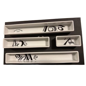 FRANCK MULLER Geneva Ceramic Plate Tray Set Limited Edition Exhibition Exclusive - Picture 1 of 9