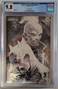 Justice League Unlimited #1 2024 1:250 CVR-L Jim Lee Hush Sketch Variant CGC 9.8 - Picture 1 of 5
