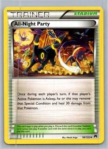 All-Night Party 2016 Collectible Trainer Stadium Pokemon Card No. 96/122 - Picture 1 of 2