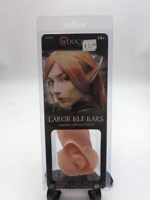 Woochie Large Elf Ears Cosplay  Costume Fantasy Roleplaying 14 Plus W0645 - Image 1 of 2