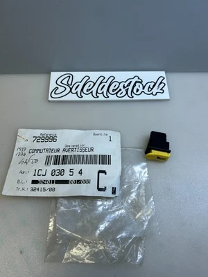 1 bouton klaxon peugeot 729996 buxy speedake zenith 50 - Imagen 1 de 4