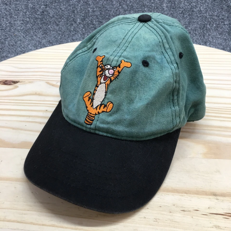Gorra de béisbol Tigger Walt Disney World Mickey unisex OSFA verde negro ala curva Foto 1 de 4