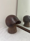 Vintage Wooden Hat Block - Egyptian Hairdress shape £195