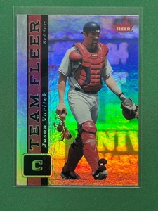 2006 Fleer Baseball Team Fleer #TF-10 Jason Varitek - Picture 1 of 2