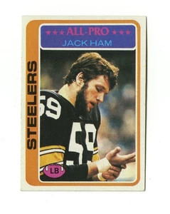 1978 Topps Football Jack Ham #450 Pittsburgh Steelers - Picture 1 of 2