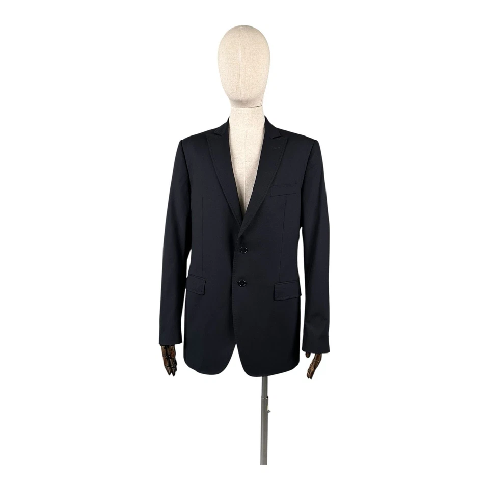 Traje Blazer Chaqueta DOLCE & GABBANA Azul Marino/Azul Lana Talla 50 Foto 1 de 4