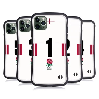 ENGLAND RUGBY UNION 2022/23 PLAYERS HOME KIT HYBRID CASE FOR APPLE iPHONES PHONE - Image 1 of 4