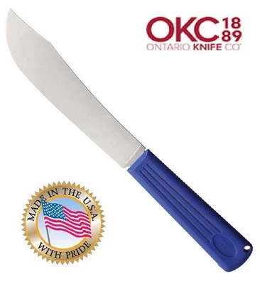 Cuchillo Ontario Carnicero Col OKC Hecho en EE. UU. Foto 1 de 3