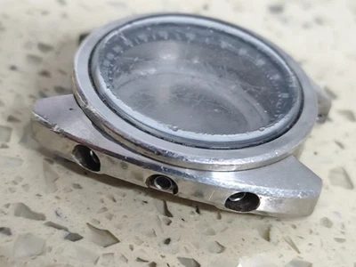 1971 SEIKO 6139-6012  Chronograph  Part CASE & Back case  Used - Image 1 of 4