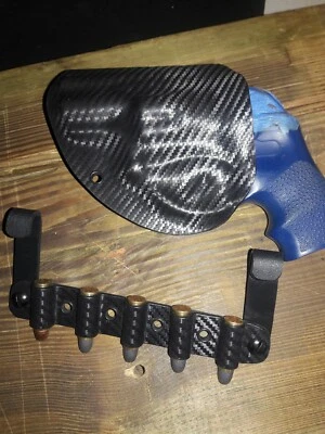 Taurus ultra lite / model 85 Kydex Holster W/Extra Ammo Belt Attachment Combo - Image 1 of 4