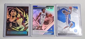 Tyrese Maxey Rookie Cards 2020-21 NBA Prizm Illusions Chronicles Cards - Foto 1 di 7