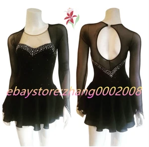 Stylish Ice Competition Figure Skating Dress/Dance Baton Twirling Tap Costume - Picture 1 of 7