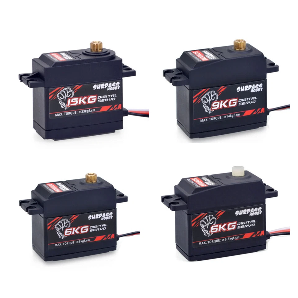 Digital Servo für RC Auto Car Boat Robot Flugzeuge 6/9/15 Kg  - Bild 1 von 1