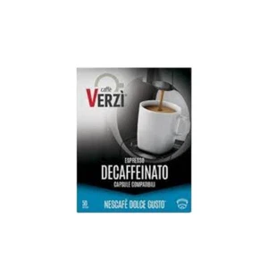 50 CIALDE CAPSULE VERZI CAFFE MISCELA DECAFFEINATA COMPATIBILE DOLCE GUSTO - Imagen 1 de 1
