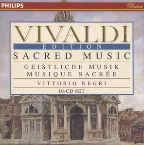 Vivaldi: Vivaldi Sacred Music (10 CD Box Set) Negri - Picture 1 of 4