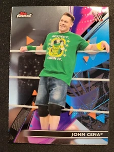 2021 Topps Finest WWE #100 John Cena - Picture 1 of 2