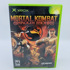 Mortal Kombat: Shaolin Monks (Microsoft Xbox Original) CASE & Cover Art Only