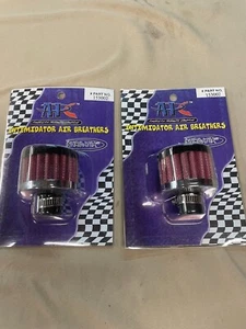 2 Pack  APC Intimidator12MM TURBO CRANKCASE VALVE COVER AIR BREATHER BIKE 153002 - Picture 1 of 14