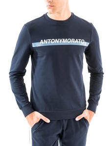 Hombre Antony Morato SUDADERA DE ESCOTE REDONDO REGULAR FIT EN SUAVE  ALGODÓN STRETCH Verde | Sudaderas – Emilie Nathan