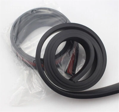 2x Car Wheel Eyebrow Arch Protector Trim Rubber Fender Moulding Flares Black  - Image 1 of 4