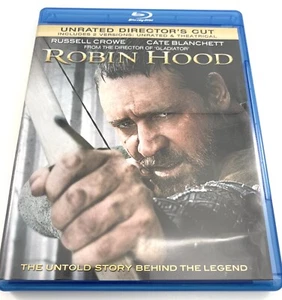 Robin Hood Blu-Ray Directors Cut Russell Crowe W Regular Release - Picture 1 of 4