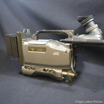 JVC Mini DV Camcorder GY-DV500 With Mic and JVC Viewfinder - Image 1 of 4