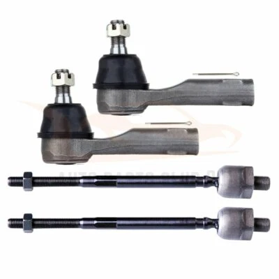 NEW 4Pcs For 1989-1993 1994 Nissan 240SX Suspension Outer Inner Tie Rod End Kit - Изображение 1 из 4