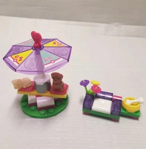 Barbie Mega Bloks Set 80270 Puppy Park Dog COMPLETE - Picture 1 of 5