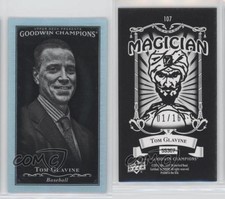 2016 Goodwin Champions & White Metal Minis Black Magician Back /16 Tom Glavine