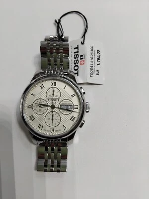 OROLOGIO TISSOT LE LOCLE CHRONO AUTOMATICO ACCIAIO NUOVO - Immagine 1 di 4