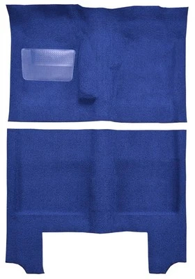 Plymouth Barracuda 1964-1966 4 velocidades sin consola tira bucle alfombra paso área Foto 1 de 4