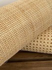 Cane webbing square mesh 6x6 rattan - 12/24/36/48/60/72 premium cane webbing