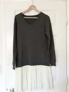 THE LIMITED GRAY SWEATER DRESS sz M / MEDIUM - Picture 1 of 1