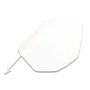 Cubierta de gancho de remolque para parachoques delantero blanco apta para Nissan Rogue Sport 2020-2023 nueva - Imagen 1 de 5