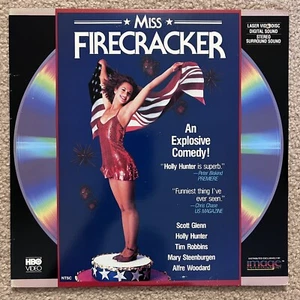 Miss Firecracker (1989) Laserdisc Holly Hunter -Tested - Foto 1 di 2